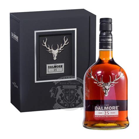 25 letnia whisky|Dalmore 25 Year Old Whisky 70cl